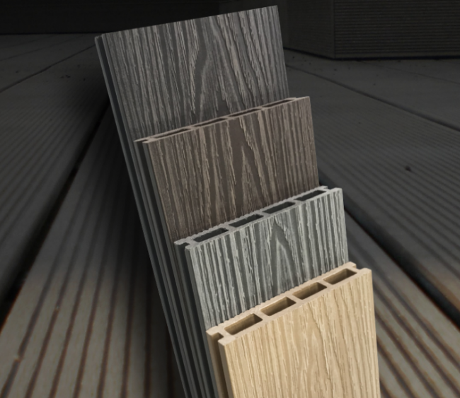 Террасная доска ДПК Greendecking «VINTAGE» Кварц